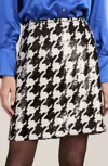 Tyler Boe Chloe Silk Long Sleeve Blouse In Sapphire In Multi