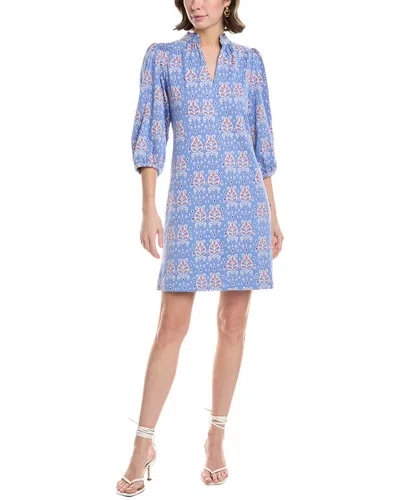 Tyler Boe Sheri Jacquard Shift Dress In Blue