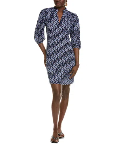 Tyler Boe Sheri Jacquard Shift Dress In Blue