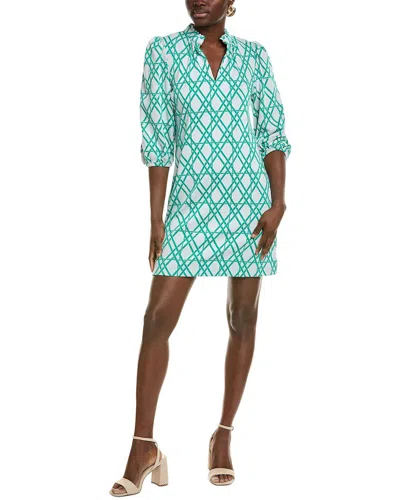 Tyler Boe Sheri Jacquard Shift Dress In Green