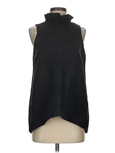 Pre-owned Tyler Boe Sleeveless Blouse In Black