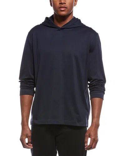 Tyler Boe Solid Hoodie In Blue