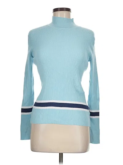 Pre-owned Tyler Boe Turtleneck Sweater In Blue