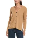 Tyler Boe Cashmere Cardigan In Brown