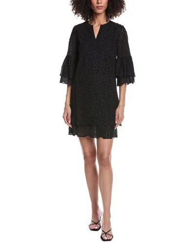 Tyler Boe Tyler Böe Christina Eyelet Mini Dress In Black