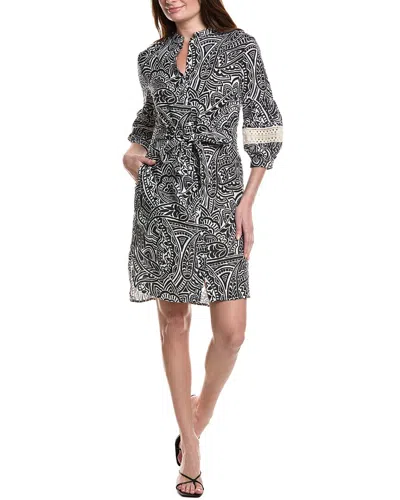 Tyler Boe Tyler Böe Colleen Linen Midi Dress In Black