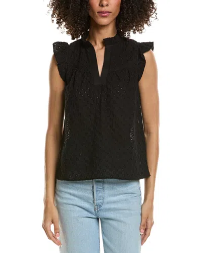 Tyler Boe Emilie Eyelet Top In Multi