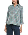 Tyler Boe Tyler Böe Emme Jacquard Popover Top In Blue