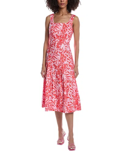 Tyler Boe Tyler Böe Ginny Midi Dress In Red