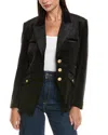 Tyler Boe Tyler Böe Goldie Velvet Jacket In Black