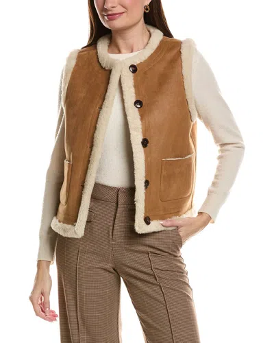 Tyler Boe Tyler Böe Hyland Rev Sherpa Vest In Brown