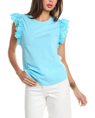 Tyler Boe Tyler Böe Juliette Top In Blue