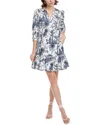 Tyler Boe Karlie Mini Dress In Blue