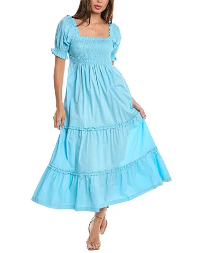 Tyler Boe Tyler Böe Kate Midi Dress In Blue