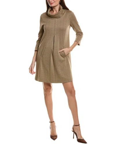 Tyler Boe Tyler Böe Kim Knit Crosshatch Dress In Brown