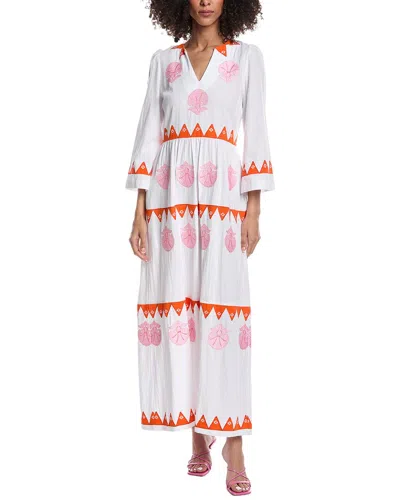 Tyler Boe Tyler Böe Lana Embroidered Maxi Dress In White