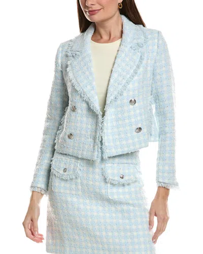 Tyler Boe Tyler Böe Leah Boucle Jacket In Blue