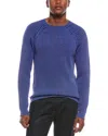 Tyler Boe Lightweight Crewneck Sweater In Blue
