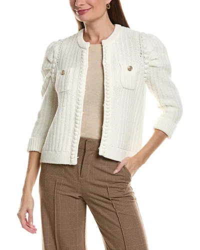 Tyler Boe Tyler Böe Liza Knit Jacket In Metallic