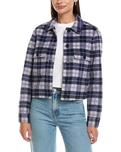 Tyler Boe Tyler Böe Mallory Plaid Jacket In Blue
