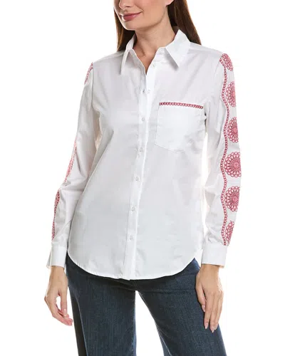Tyler Boe Tyler Böe Melissa Embroidered Top In White