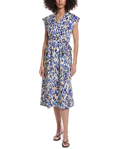Tyler Boe Tyler Böe Paige Shirtdress In Blue