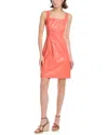 Tyler Boe Pamela Mini Dress In Orange