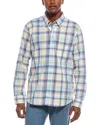 Tyler Boe Piedmont Plaid Shirt In Blue
