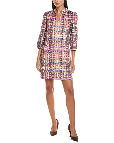 Tyler Boe Tyler Böe Sherri Microsuede Shift Dress In Multi
