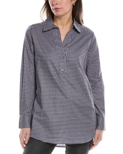 Tyler Boe Tyler Böe Teri Check Work Shirt In Purple