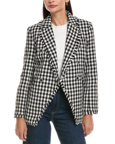 Tyler Boe Tyler Böe Tommy Check Cutaway Jacket In Black