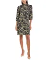 Tyler Boe Kim Jacquard Mini Dress In Multi