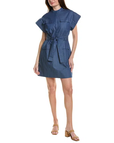 Tyler Boe Tyler Böe Wendy Shirtdress In Blue