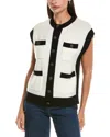 Tyler Boe Tyler Böe Wool & Cashmere-blend Vest In White