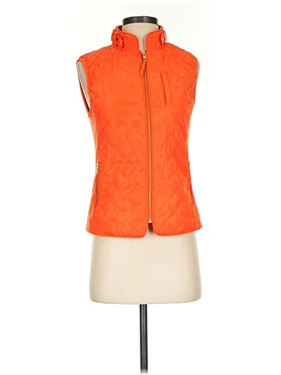 Pre-owned Tyler Boe Vest In Orange