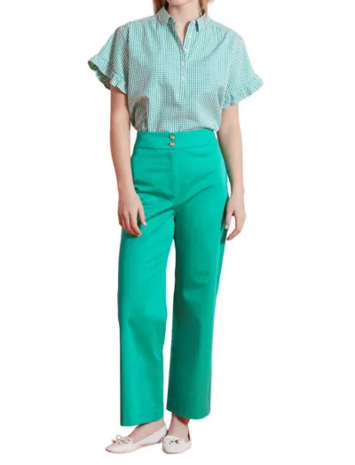 Tyler Boe Victoria Pant In Parakeet In Green