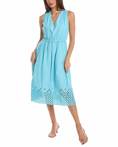 Tyler Boe Vivien Dress In Capri In Blue