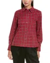 Tyler Boe Wells Shirt In Red