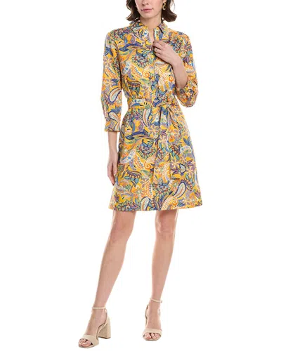 Tyler Boe Ziva Shirtdress In Yellow
