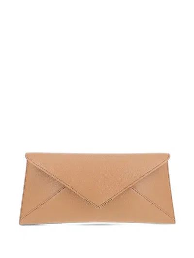 Tyler Ellis 28 Lee Lineage Clutch Bag In Brown
