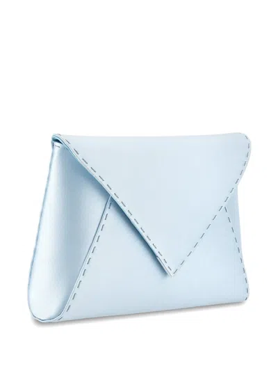 Tyler Ellis Large Lee 'pouchet' Clutch Bag In Red
