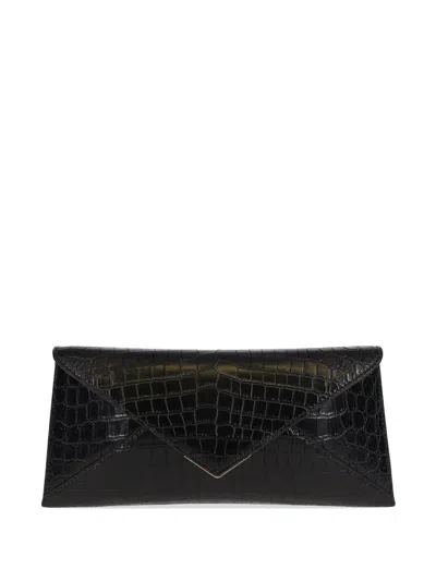 Tyler Ellis Lee Lineage Clutch Bag In Black