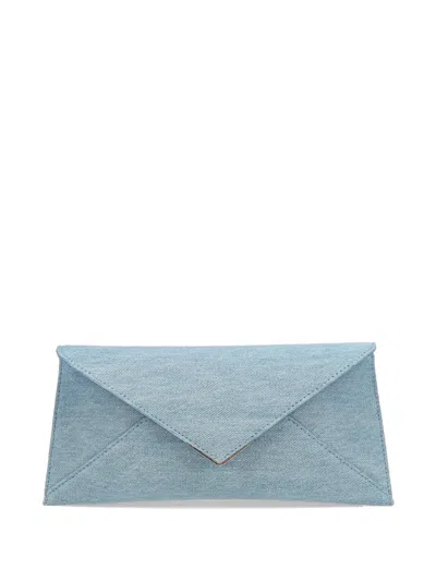 Tyler Ellis Lee Lineage Clutch Bag In Blue