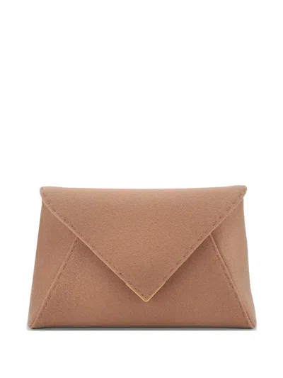 Tyler Ellis Lee Pouchet Hand-stitched Clutch Bag In Neutral