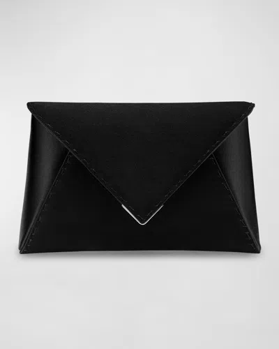 Tyler Ellis Lee Small Satin Pouchette Clutch Bag
