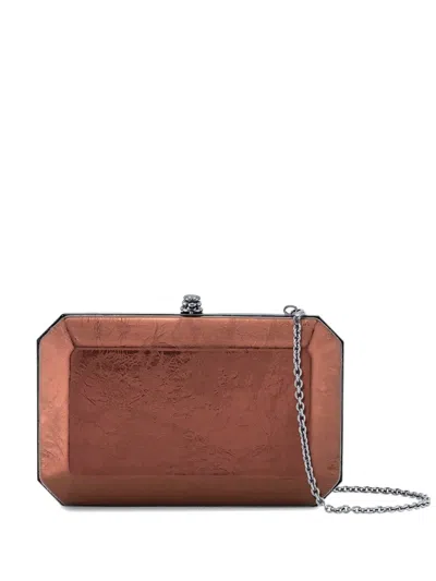 Tyler Ellis Medium Perry Clutch Bag In Brown