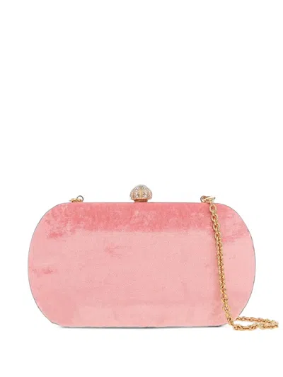 Tyler Ellis Nohara Crushed Velvet Cross Body Bag In Pattern