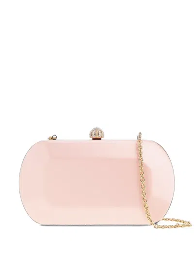 Tyler Ellis Nohara Crystal-embellished Cross Body Bag In Yellow