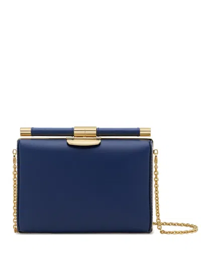Tyler Ellis Small Jamie Slide-lock Clutch Bag In Red