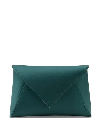 Tyler Ellis Small Lee Pouchet Clutch Bag In Blue